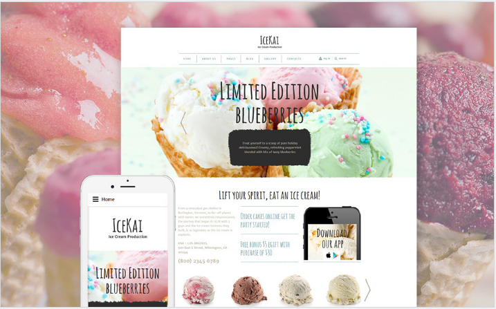 Шаблон IceKai Joomla