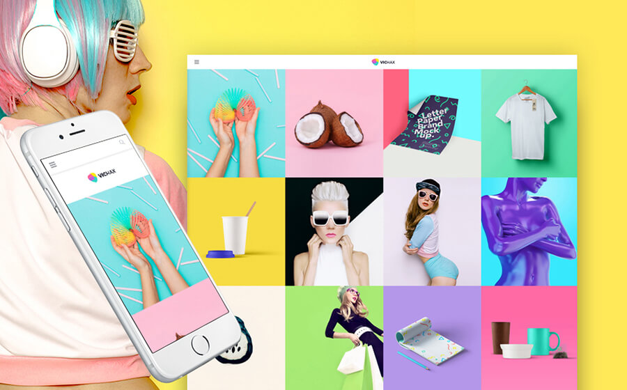 Motywy WordPress do blogowania VicHax