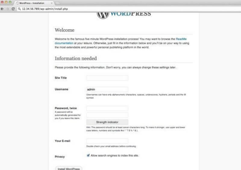 Zainstaluj WordPress i wybierz motyw