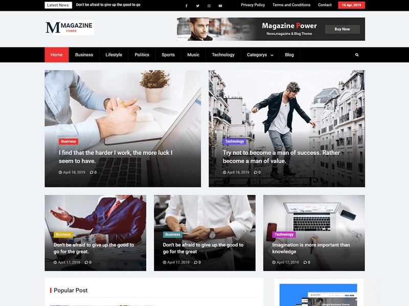 Журнал Мощность