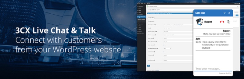 3CX Bate-papo ao vivo e conversa