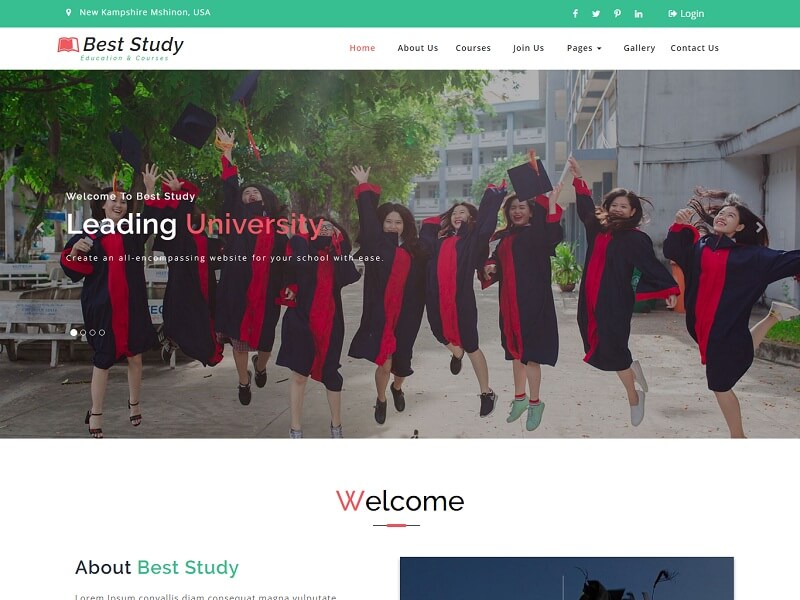 Melhor Estudo de Modelos de Site HTML Gratuitos