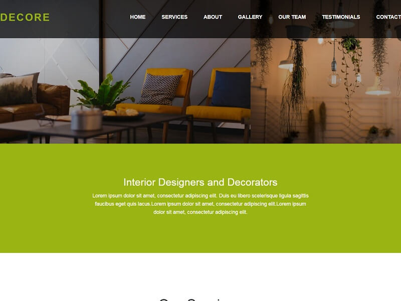 Șabloane gratuite de site web Bootstrap HTML
