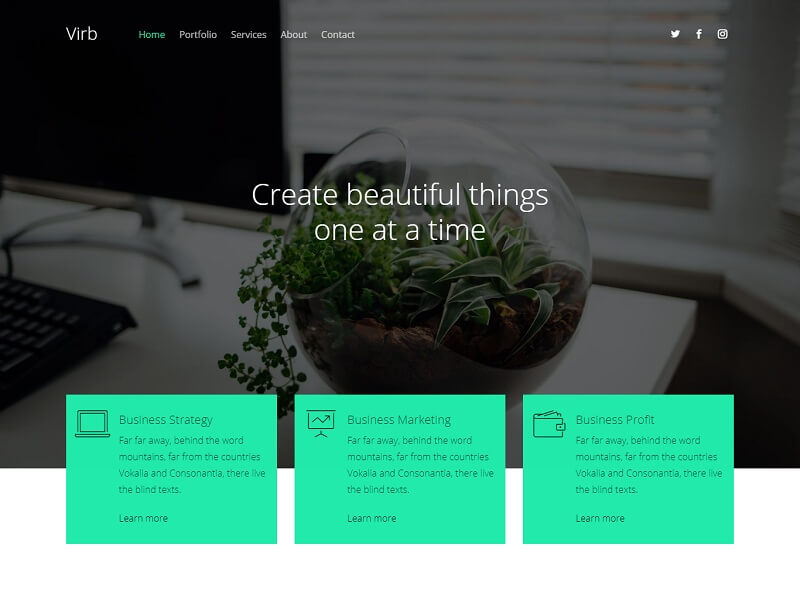 Șabloane gratuite de site web Bootstrap HTML