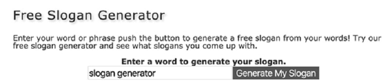 免费标语生成器