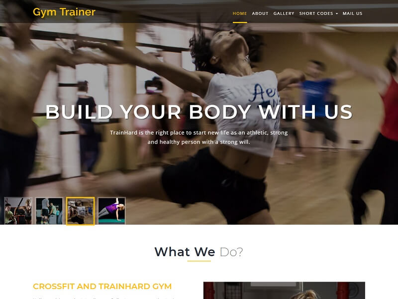 無料のレスポンシブHTMLWebサイトテンプレート