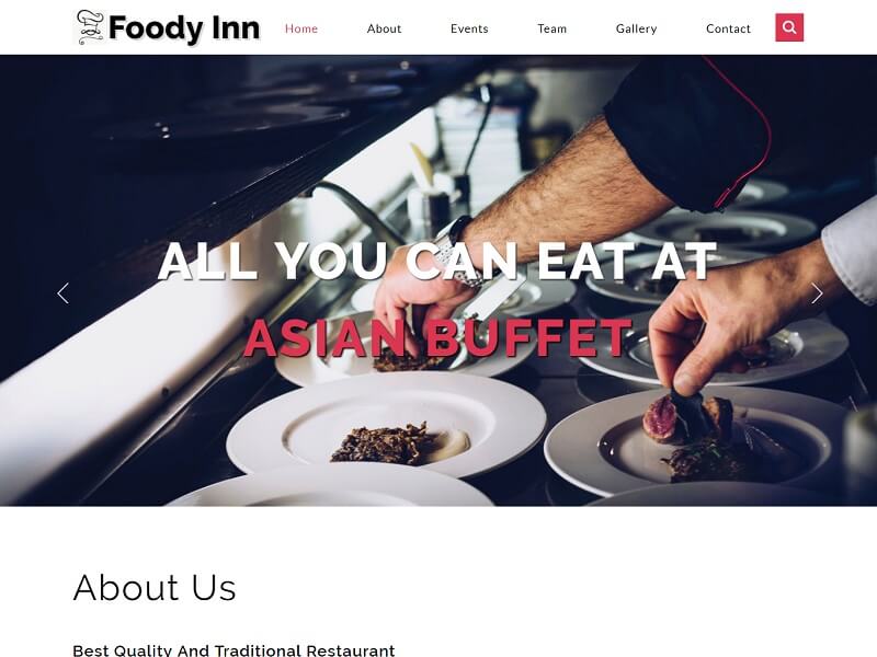 無料のレスポンシブHTMLWebサイトテンプレート