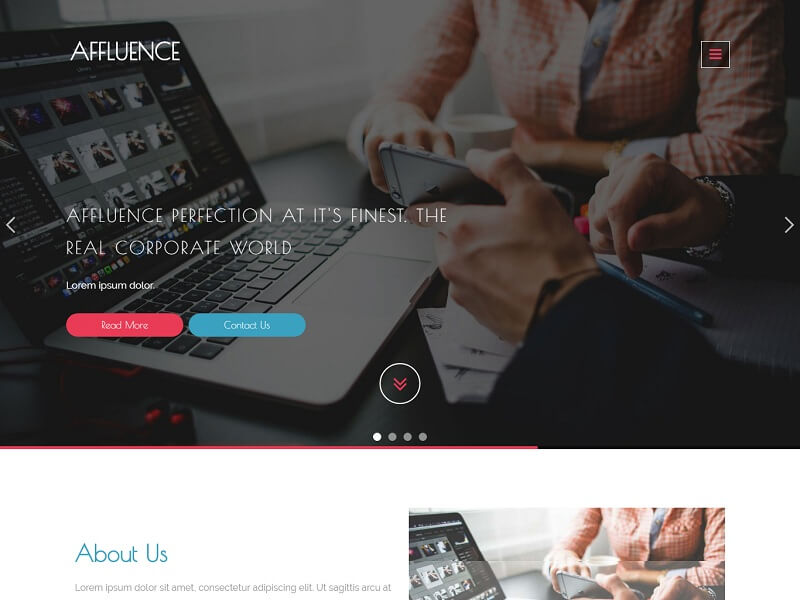قوالب موقع HTML للشركات المجانية