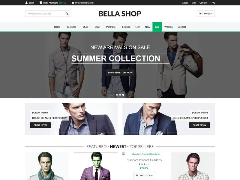 Toko Bella Bella Shop Best Drupal Ecommerce Themes