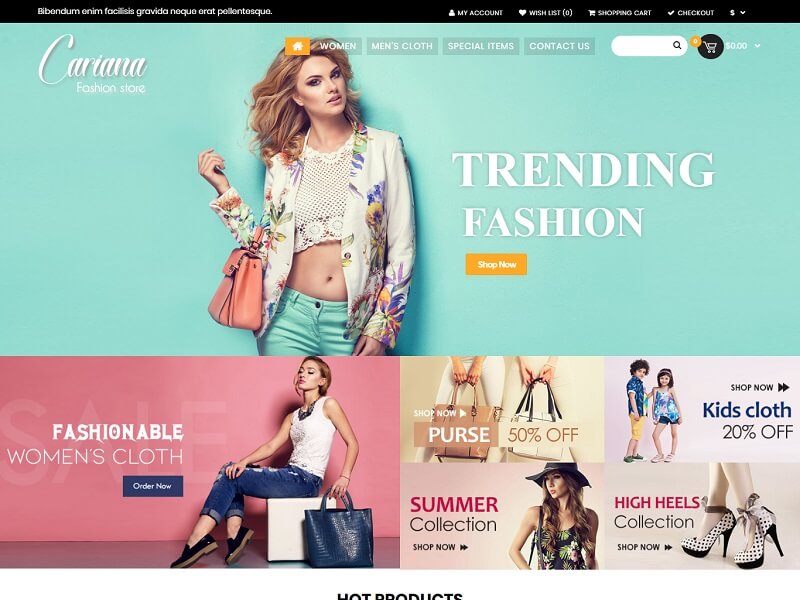 cariana Cariana theme