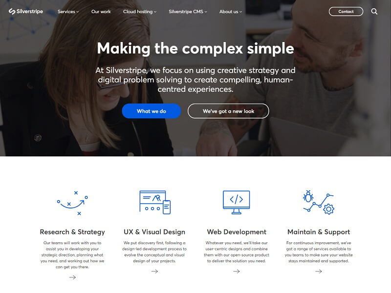 Raya plateada Best CMS SilverStripe