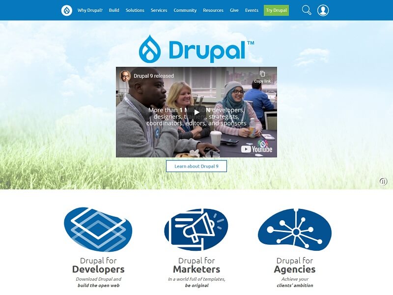 Drupal 1 Drupal php cms