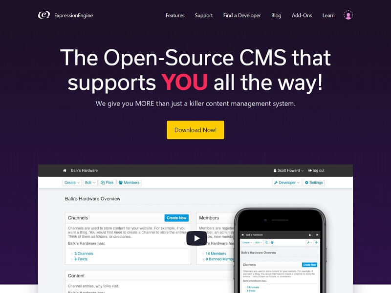 motor de expresión ExpressionEngine