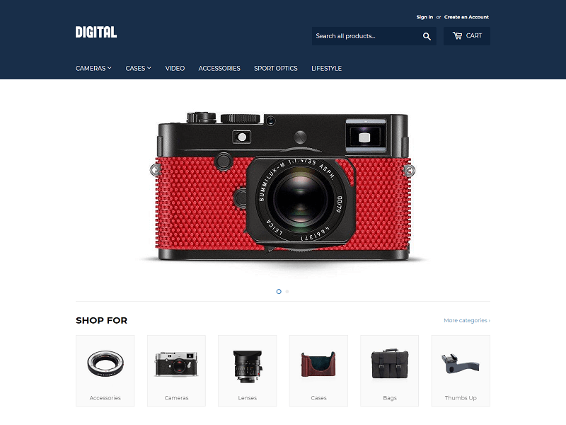 Pasokan tema shopify gratis