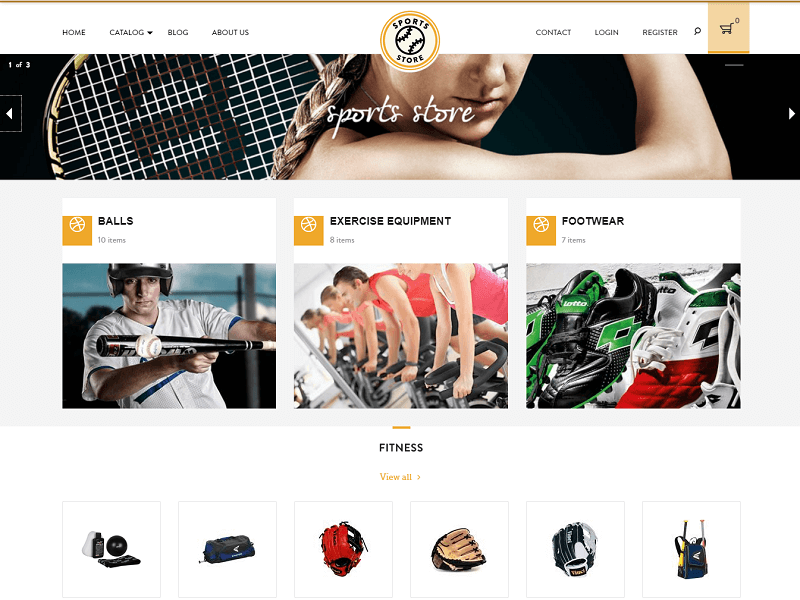 Tema Shopify Gratis Toko Olahraga