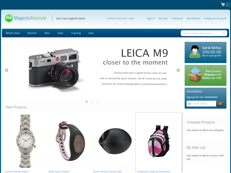 Meilleurs thèmes Magento gratuits absolus