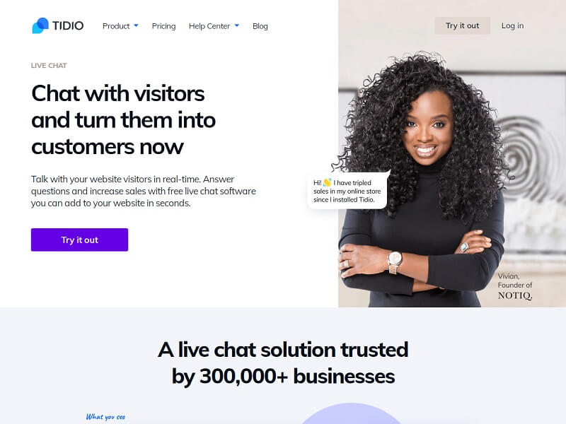 Chatear con Tidio Tidio Chat Live Chat