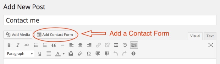Module de formulaire de contact de Jetpack Jetpack’s Contact Form Module
