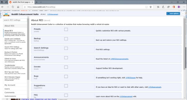 Reddit 增强套件 Reddit Enhancement Suite