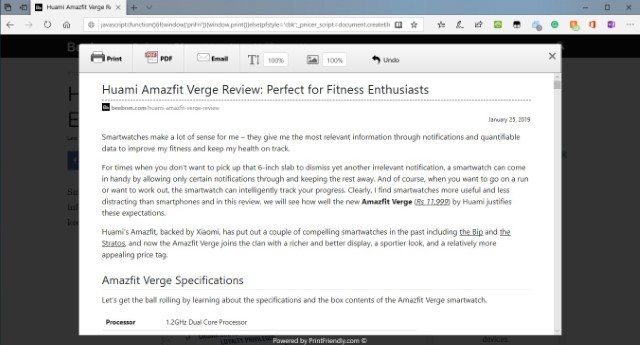 PrintFriendly 和 PDF PrintFriendly and PDF