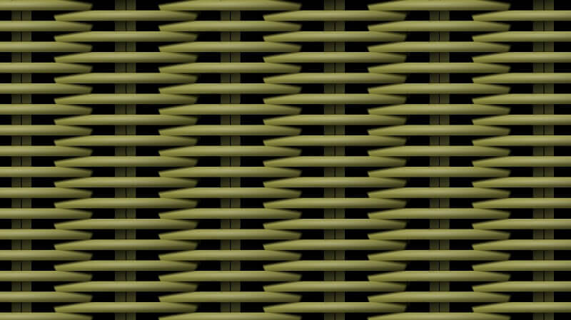 țesătură rotativă Rotan weave