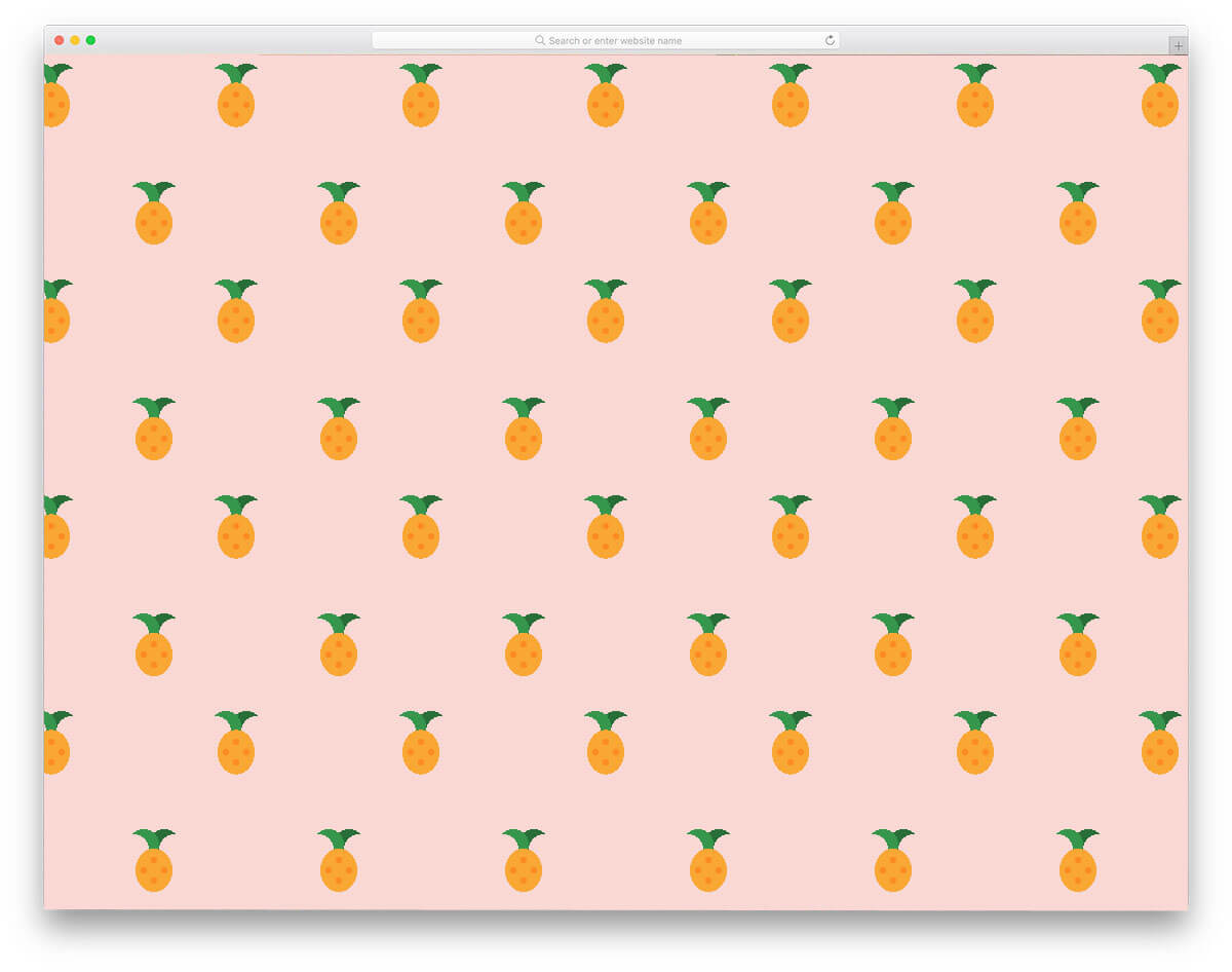 Fundal CSS Fructe Ananas CSS Pineapple Fruit Background