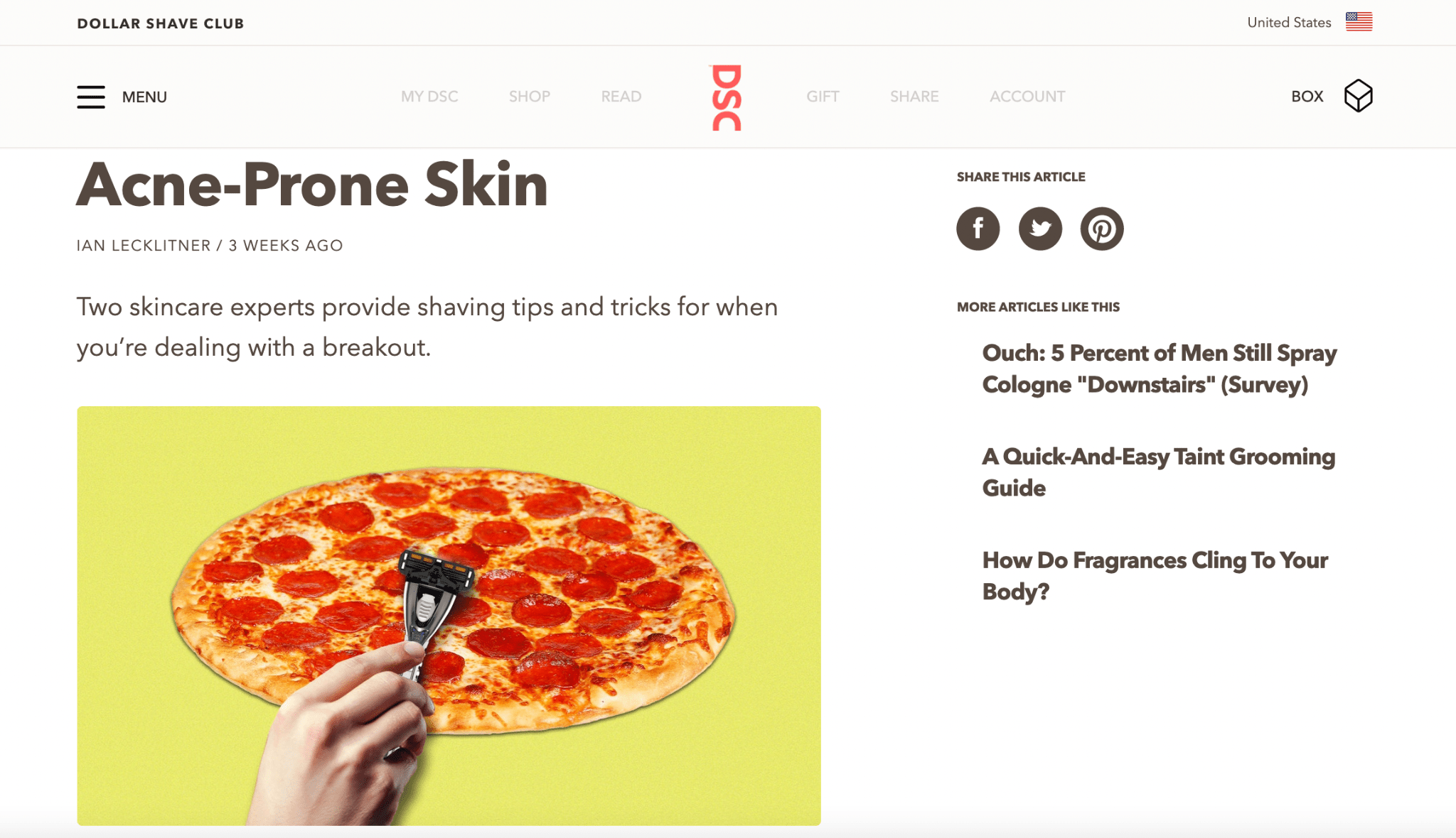 美元剃须俱乐部 Dollar Shave Club