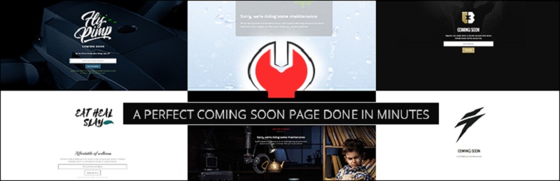 Minimal 即將推出和維護模式