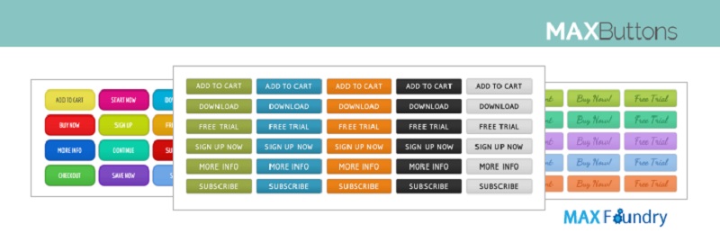 MaxButtons 免費 WordPress 插件