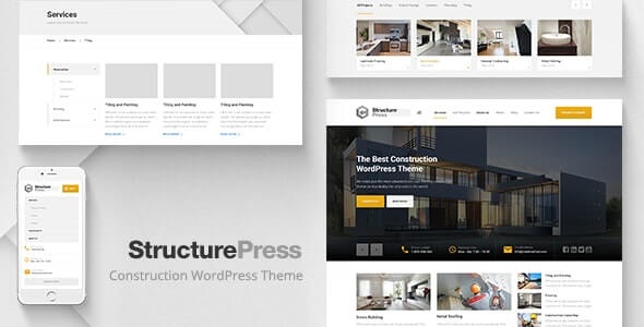 結構出版社 StructurePress wordpress Construction Theme