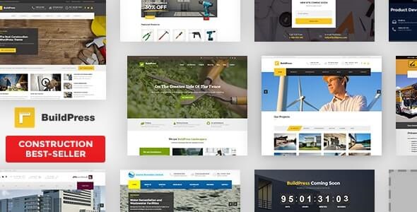 建設出版社 BuildPress Construction WordPress Theme