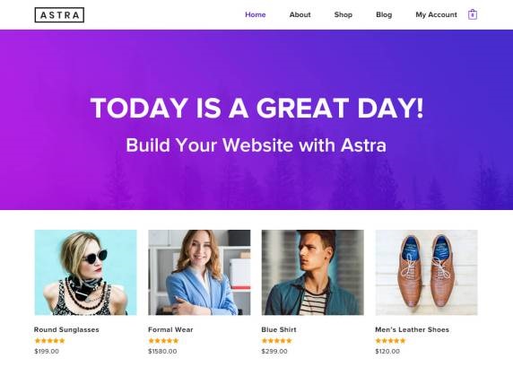 Astra Astra Free WooCommerce WordPress Theme