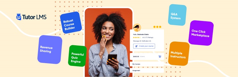 導師 LMS Tutor LMS plugin for wordpress
