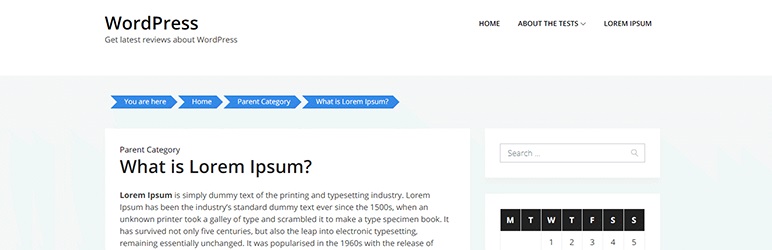 麵包屑 Breadcrumb