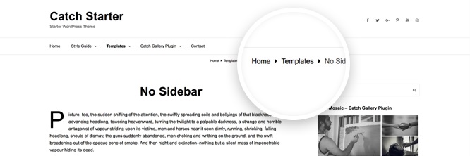 抓住麵包屑 Catch Breadcrumb