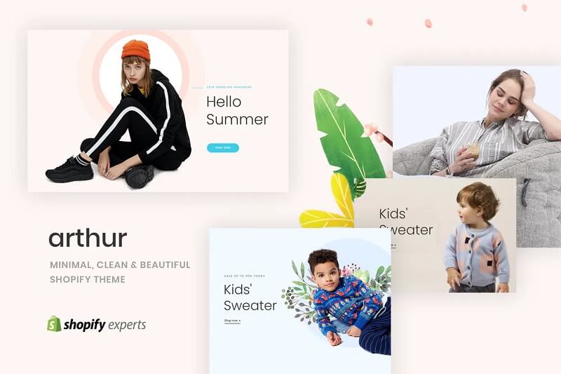 亞瑟 Arthur dropshipping Shopify themes
