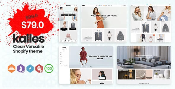卡萊斯 Kalles Dropshipping Shopify themes