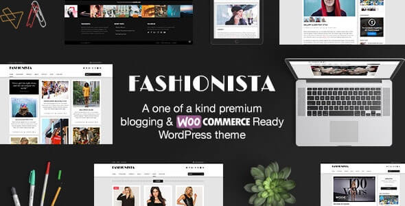 時尚達人 Fashionista Pinterest WordPress Theme