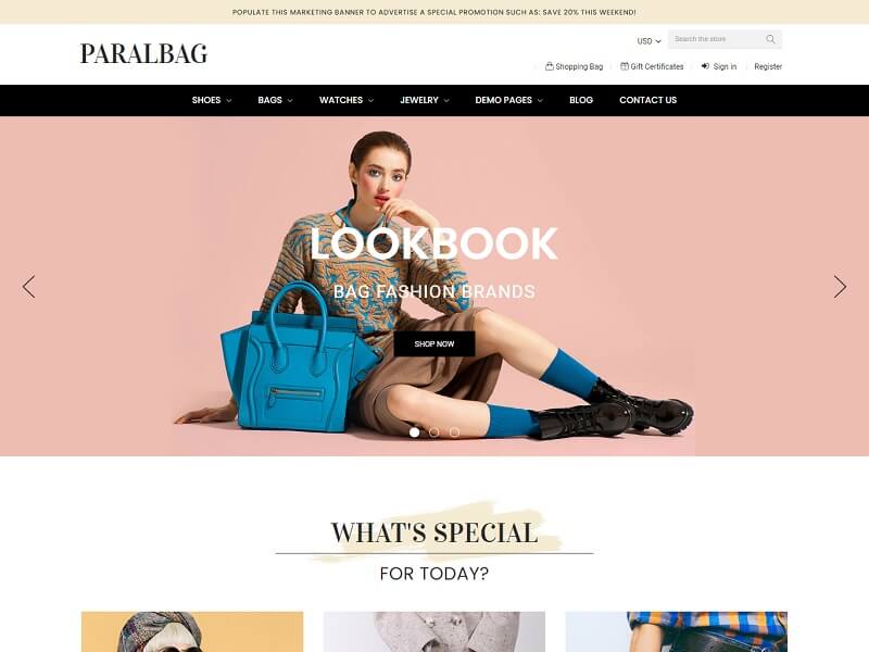 傘袋 Paralbag BigCommerce Theme