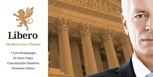自由人 Libero Lawyer Theme For WordPress