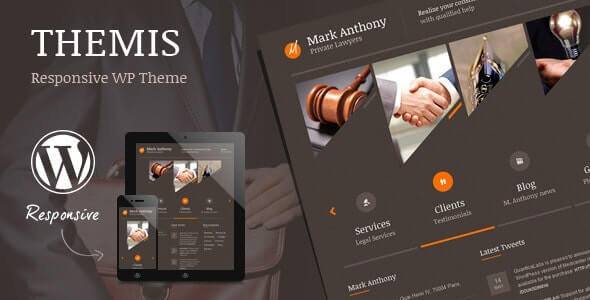 忒彌斯 Themis Best Lawyer Theme For WordPress