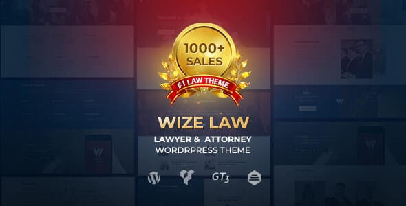 威茲法 WizeLaw Lawyer WordPress Theme