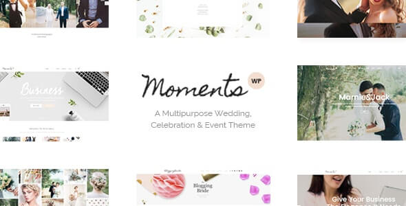 Momente Moments Wedding Theme For WordPress