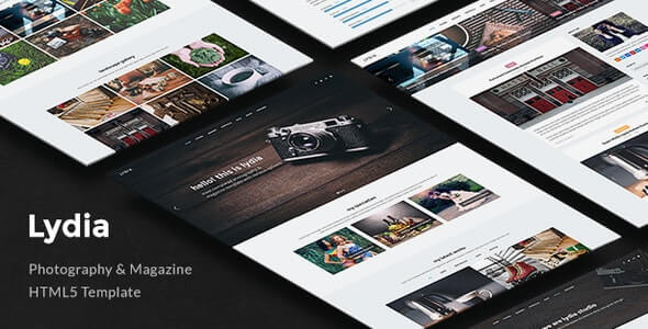 Lydia Photography HTML Template