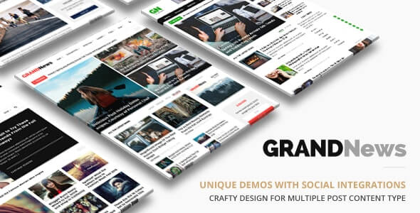 大新聞 Grand News Newspaper Theme For WordPress