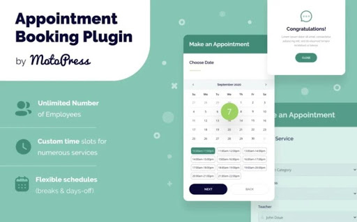 Plugin Pemesanan Janji Temu Appointment Booking Plugin for Elementor