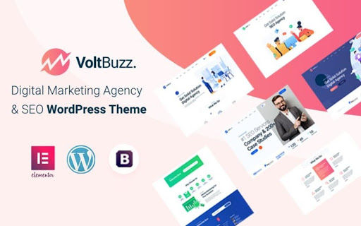 VoltBuzz VoltBuzz SEO and Digital Marketing Agency WordPress Theme