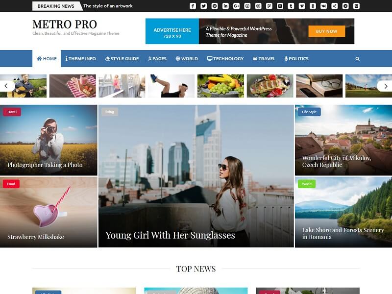 مجلة مترو برو Metro Magazine Pro