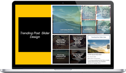 Wtyczka Trending Post Slider i Widget Trending Post Slider and Widget
