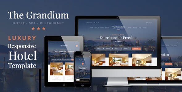 Grandium Hotel HTML Template